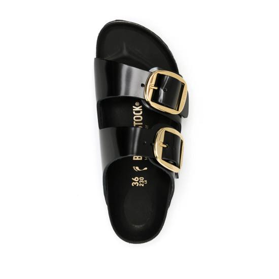 26SS 버켄스탁 샌들 1021476 ARIZONA BLACK BLACK GOLD - BIRKENSTOCK