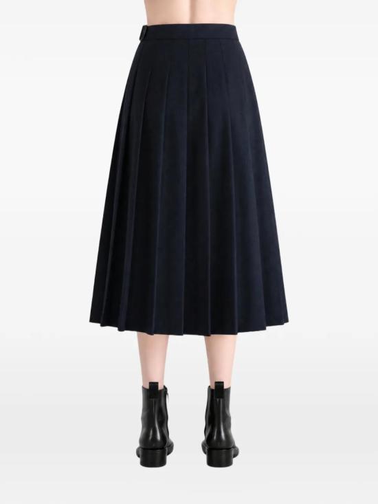 26SS 오라리 스커트 A26SS04MH DRK NVY DARK NAVY - AURALEE