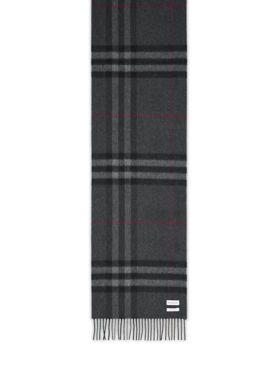 26FW 버버리 체크 캐시미어 스카프 8077880A1208 Grey
