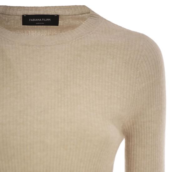 26FW 파비아나 필리피 스웨터 MAD216F022 BEIGE - FABIANA FILIPPI