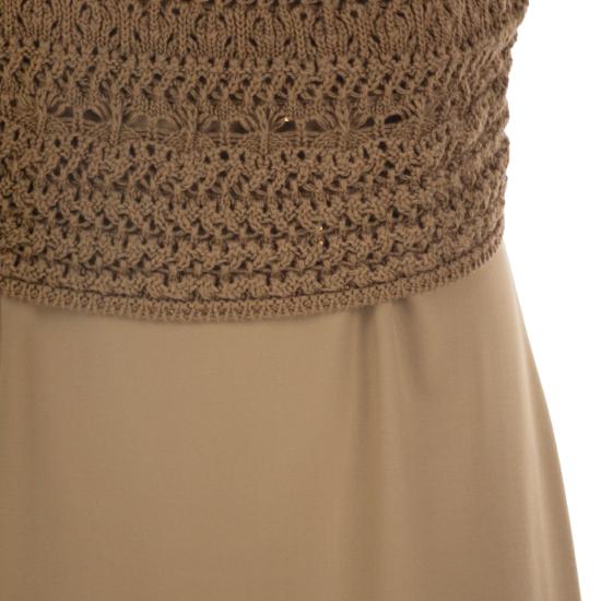 26SS 파비아나 필리피 미디 원피스 ABD266F179 BROWN - FABIANA FILIPPI