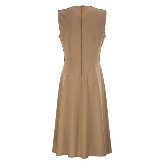 26SS 파비아나 필리피 미디 원피스 ABD266F179 BROWN - FABIANA FILIPPI