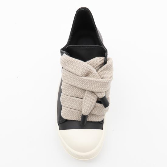 26FW 릭 오웬스 스니커즈 RU02F4893 LCO911 BLACK WHITE - RICK OWENS