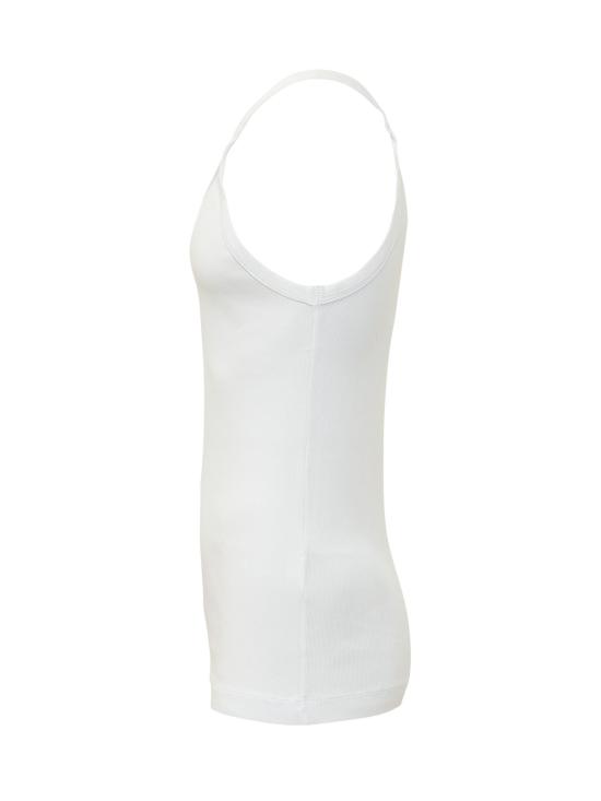 26FW 돌체앤가바나 로고 프린트 코튼 탱크 탑 G8PA8TG7P3I W0800 BIANCO OTTICO - DOLCE & GABBANA