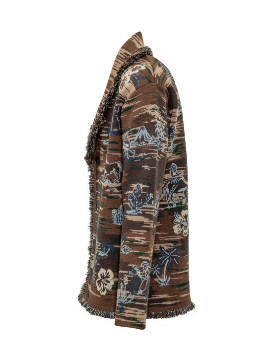 26FW 알라누이 가디건 LMHB039E26KNI002 6084 BROWN MULTI - ALANUI