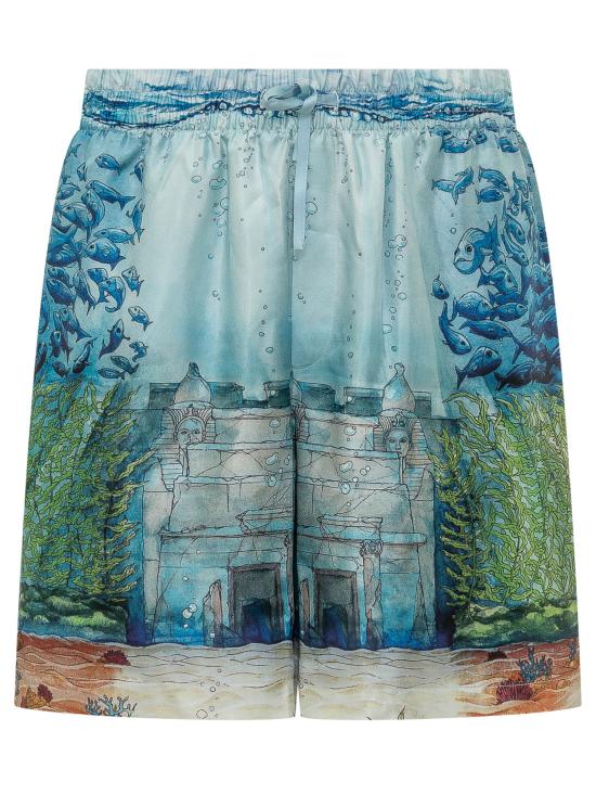 26FW 카사블랑카 숏팬츠 MPF26TR399 04 TROMPE L OEIL