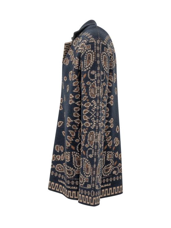 26FW 알라누이 긴팔 셔츠 LMHY005E26KNI001 4684 NAVY BLUE - ALANUI