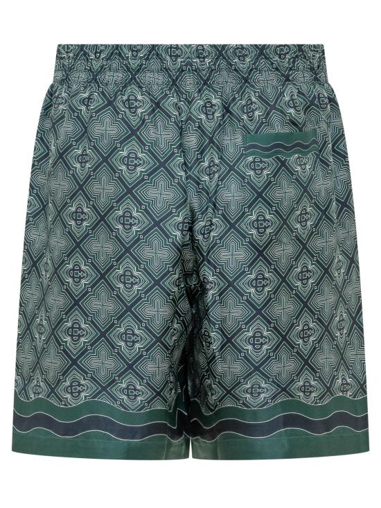 26FW 카사블랑카 숏팬츠 MPF26TR399 07 RADIATING MONOGRAM - CASABLANCA