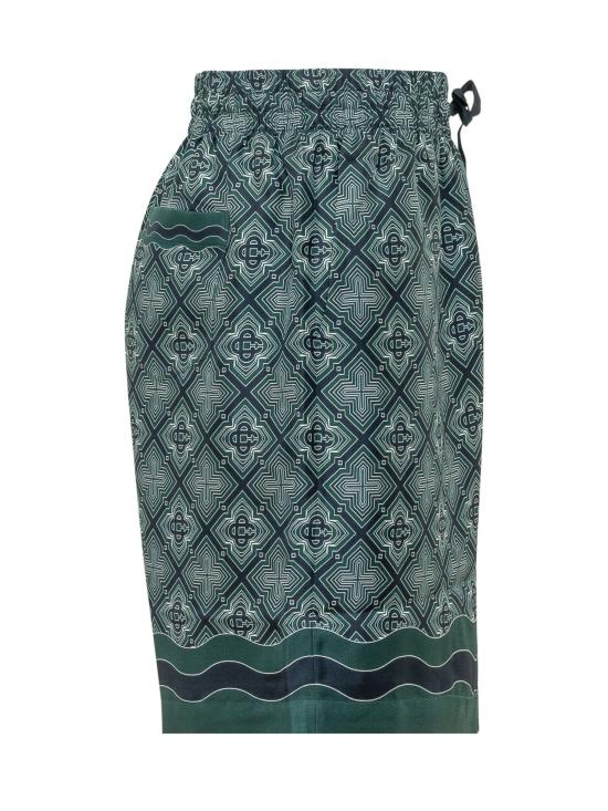 26FW 카사블랑카 숏팬츠 MPF26TR399 07 RADIATING MONOGRAM - CASABLANCA