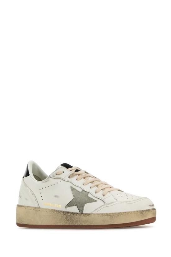 26FW 골든구스 스웨이드 스타 볼스타 스니커즈 GMF00804F006970 10220 White - GOLDEN GOOSE