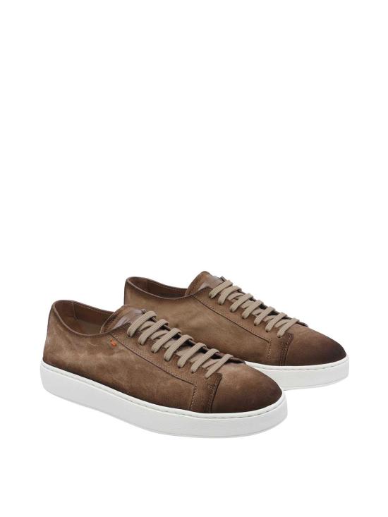 26SS 산토니 스니커즈 MBCD21571BARTAOLM21 Brown - SANTONI