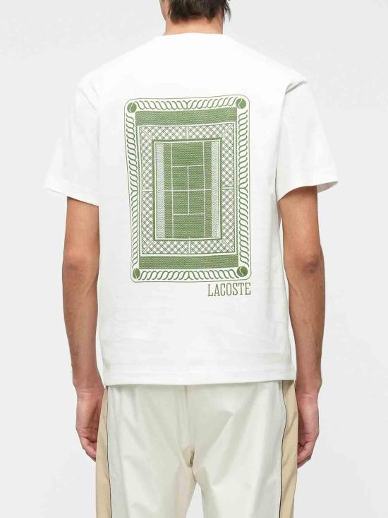 26SS 라코스테 반팔 티셔츠 TH1750001 WHITE - LACOSTE