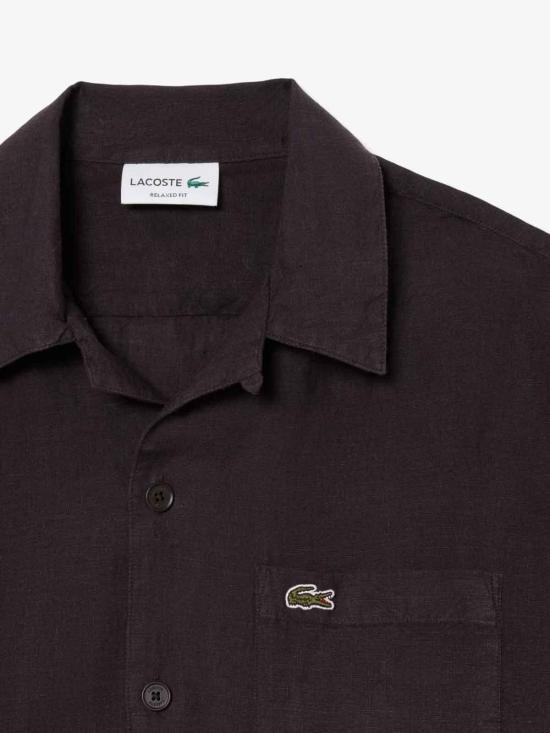 26SS 라코스테 셔츠 CH23393LA BROWN - LACOSTE