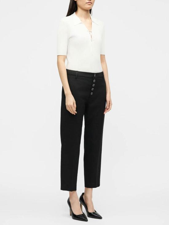 26SS 돈답 스트레이트 팬츠 DP576GSE046DPTD999 Black - DONDUP