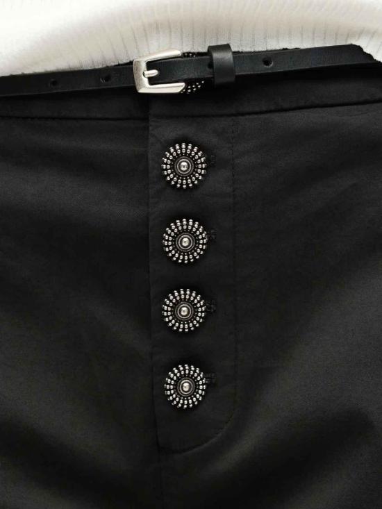 26SS 돈답 스트레이트 팬츠 DP576GSE046DPTD999 Black - DONDUP