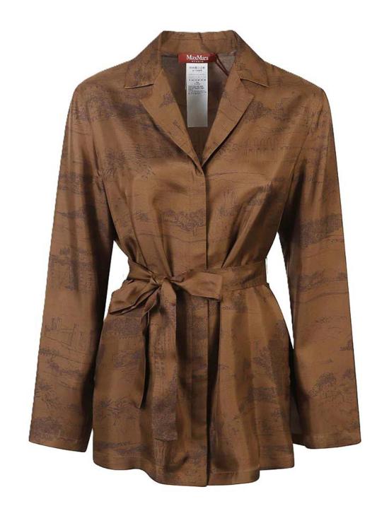 26SS 막스마라 스튜디오 블라우스 2616191031600000 Dark Brown