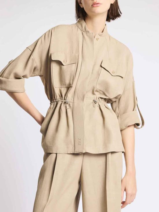 26SS 페이 셔츠 NAW04525640ZDSC804 Beige - FAY