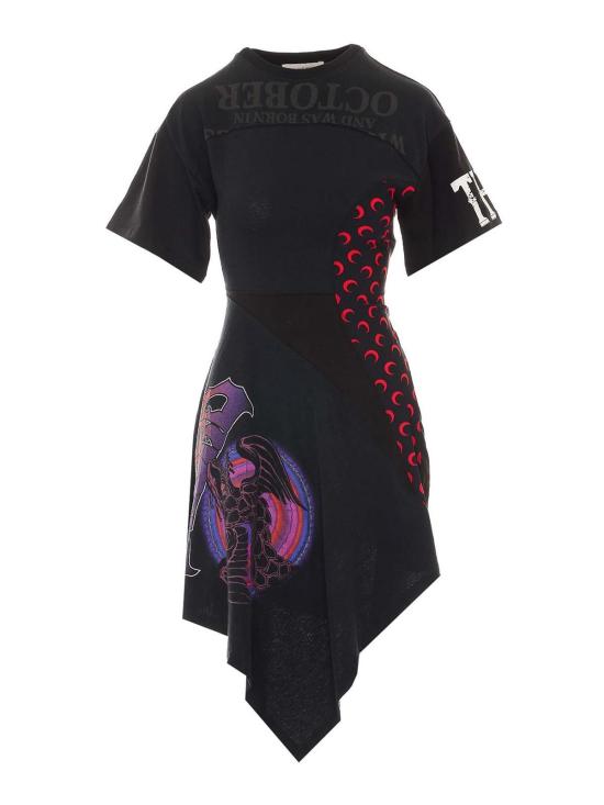 26SS 마린세르 미디 스커트 WDR465ASUJER0003BK97 Black