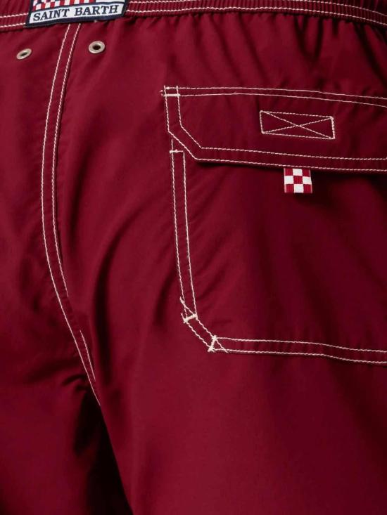 26SS 세인트바쓰 의류 PATM00101557L Dark Red - MC2 SAINT BARTH