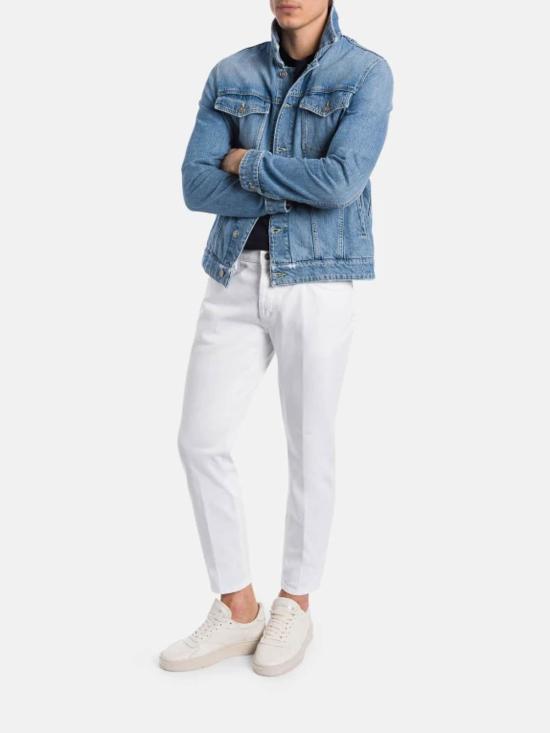 26SS 돈답 팬츠 JU016DF0283ULZ8800 Blue - DONDUP