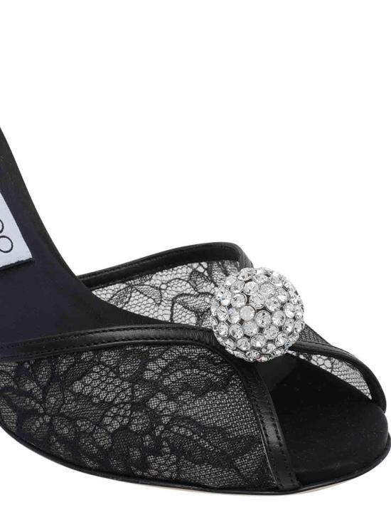 26FW 지미추 힐/펌프스 SACORA85FNBBLACKCRYSTAL - JIMMY CHOO