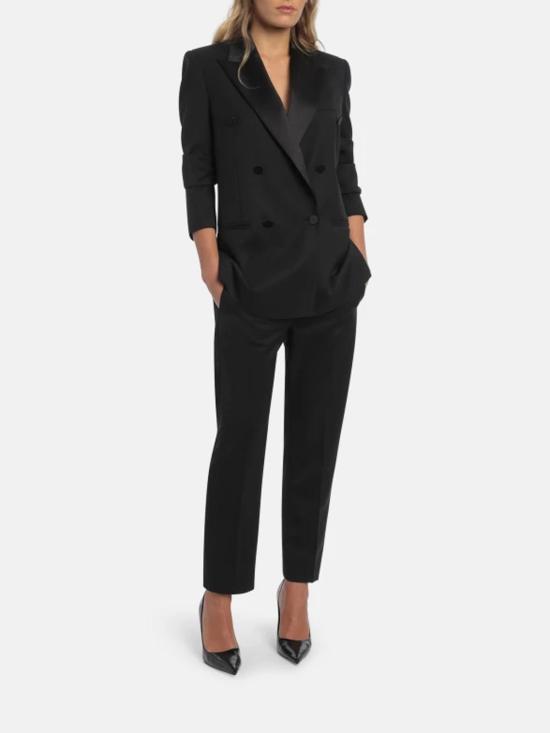 26SS 돈답 수트 자켓 DJ745WFH188DXXXC999 BLACK - DONDUP
