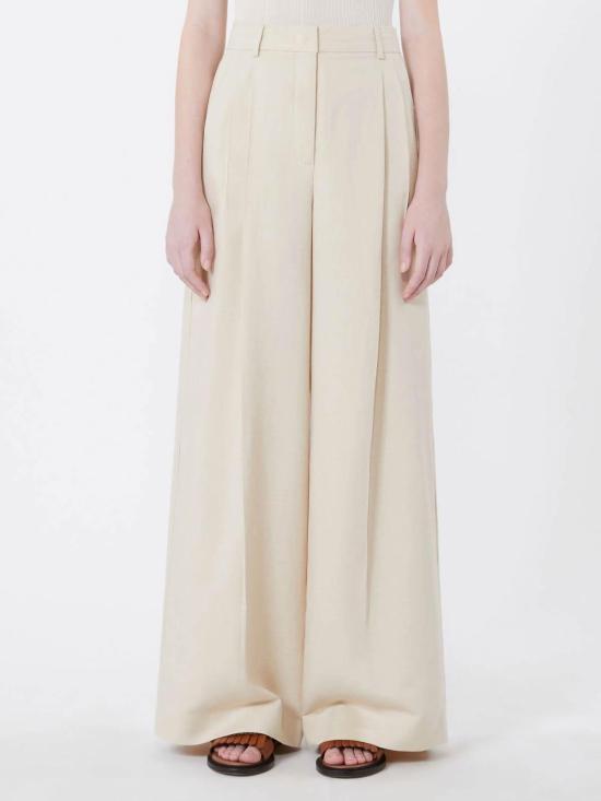 26SS 위켄드막스마라 스트레이트 팬츠 2615131092600000 Beige - WEEKEND MAX MARA