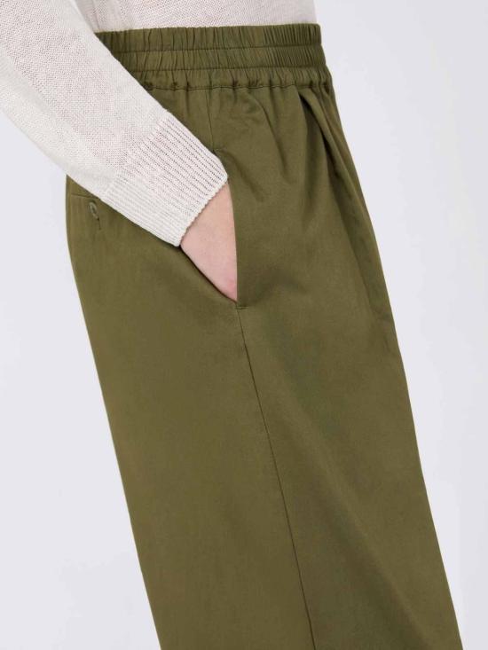 26SS 위켄드막스마라 스트레이트 팬츠 2615131102600000 Green - WEEKEND MAX MARA