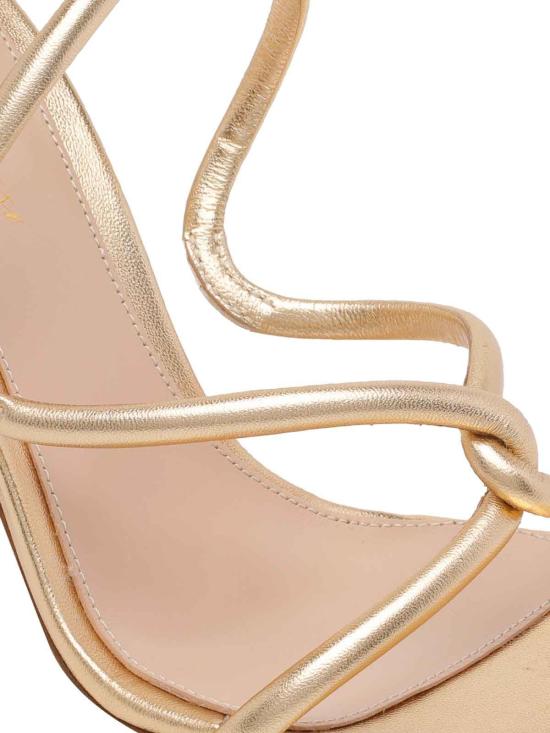 26FW 지안비토로시 힐/펌프스 G3253315RICNIGMETR Gold - GIANVITO ROSSI