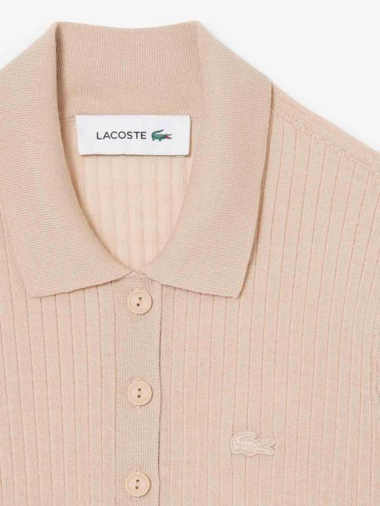 26SS 라코스테 폴로 티셔츠 AF9984X6F Beige - LACOSTE