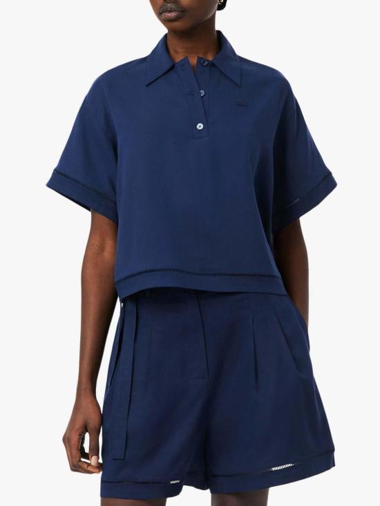 26SS 라코스테 폴로 티셔츠 CF0061166 Blue - LACOSTE