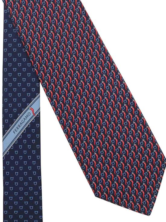26FW 살바토레 페라가모 넥타이 794962351460 Blue - SALVATORE FERRAGAMO