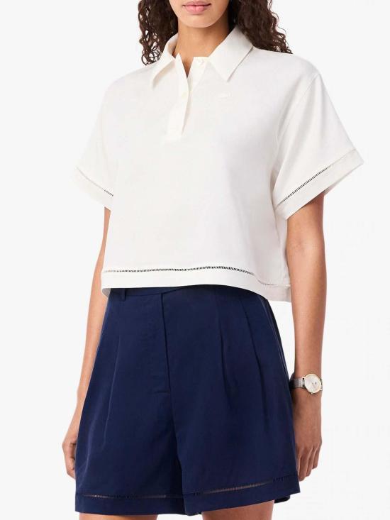 26SS 라코스테 폴로 티셔츠 CF006170V White - LACOSTE