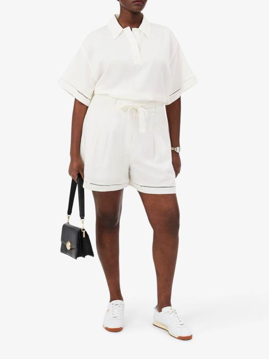 26SS 라코스테 폴로 티셔츠 CF006170V White - LACOSTE