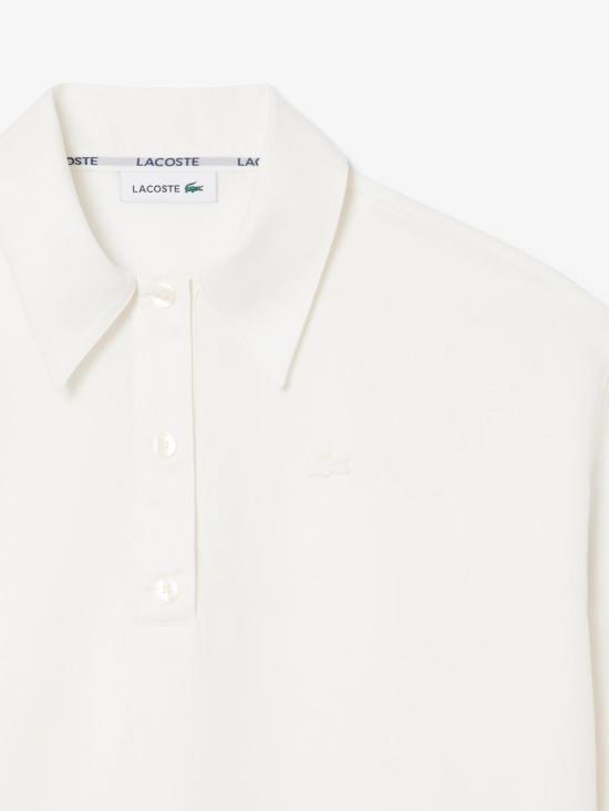 26SS 라코스테 폴로 티셔츠 CF006170V White - LACOSTE