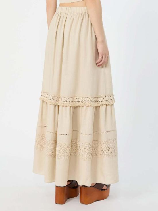 26SS 위켄드막스마라 롱 스커트 2615101023600000 Light Beige - WEEKEND MAX MARA