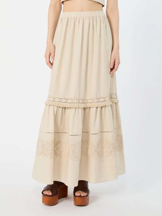 26SS 위켄드막스마라 롱 스커트 2615101023600000 Light Beige - WEEKEND MAX MARA