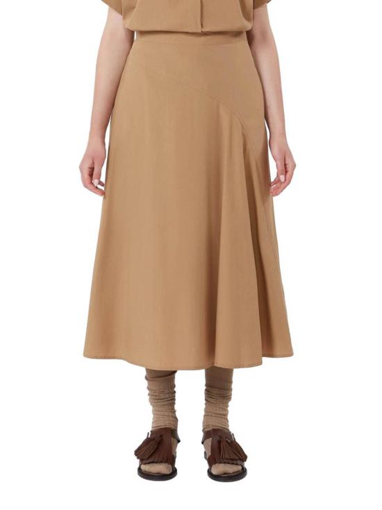26SS 위켄드막스마라 미디 스커트 2615101042600010 Brown - WEEKEND MAX MARA