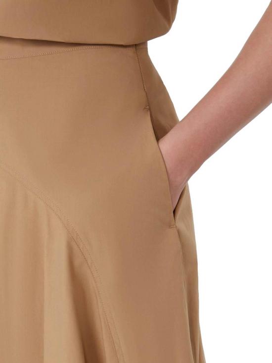 26SS 위켄드막스마라 미디 스커트 2615101042600010 Brown - WEEKEND MAX MARA