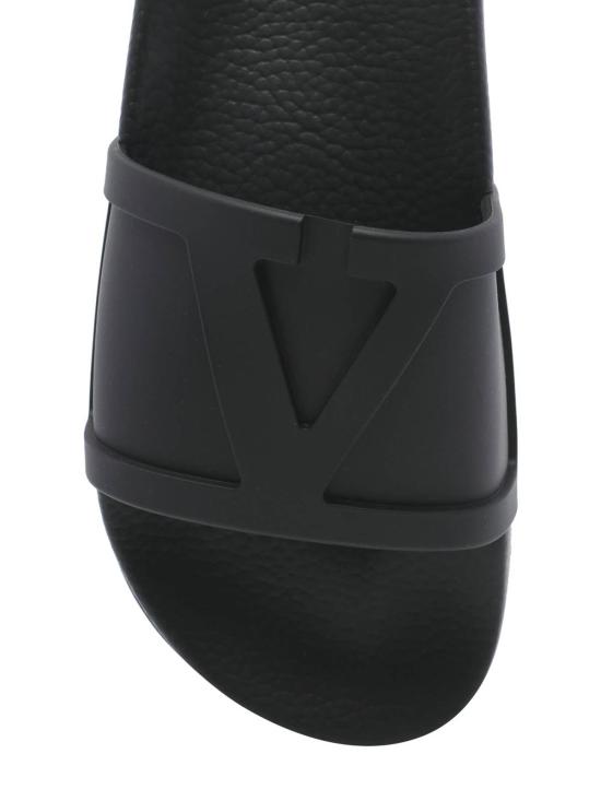 26FW 발렌티노 가라바니 뮬/슬리퍼 S0J93MYC0NO Black - VALENTINO GARAVANI