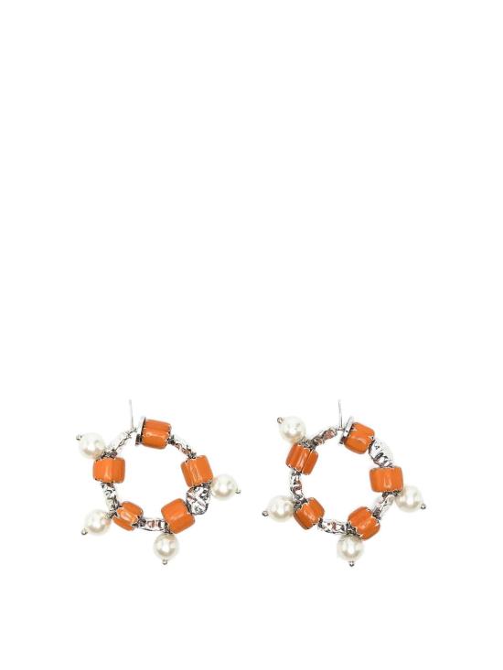 25FW 드리스 반 노튼 이어링 261018E16 Orange