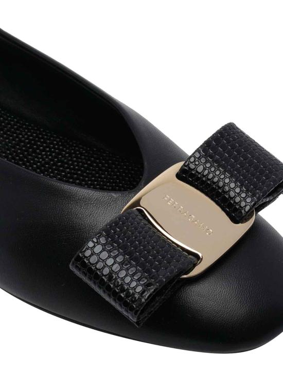 26FW 살바토레 페라가모 플랫 슈즈 78288301K221 BLACK - SALVATORE FERRAGAMO