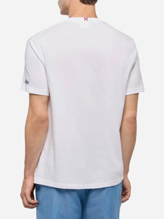 26SS 세인트바쓰 반팔 티셔츠 DNV000204284L WHITE - MC2 SAINT BARTH