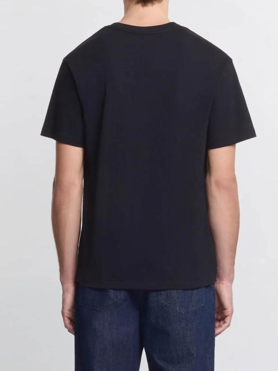 26SS 호간 반팔 티셔츠 KQMB3522360ZFVB999 BLACK - HOGAN