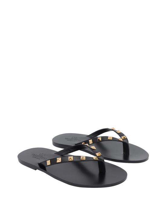 26SS 발렌티노 가라바니 뮬/슬리퍼 S0O16UIS0NO Black - VALENTINO GARAVANI
