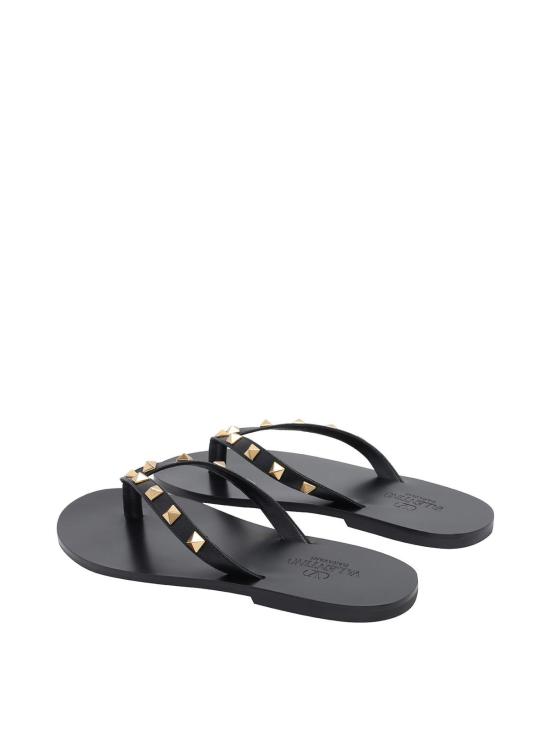 26SS 발렌티노 가라바니 뮬/슬리퍼 S0O16UIS0NO Black - VALENTINO GARAVANI