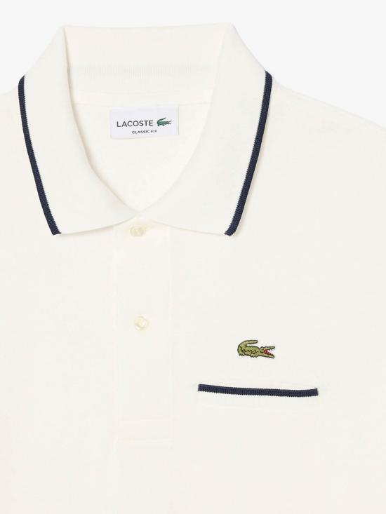 26SS 라코스테 폴로 티셔츠 PH9838EV0 White - LACOSTE