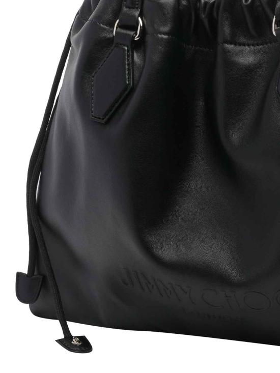 26FW 지미추 토트백 DRAWSTRINGTOTEMZKPBLACKLIGHTGOLD Black - JIMMY CHOO