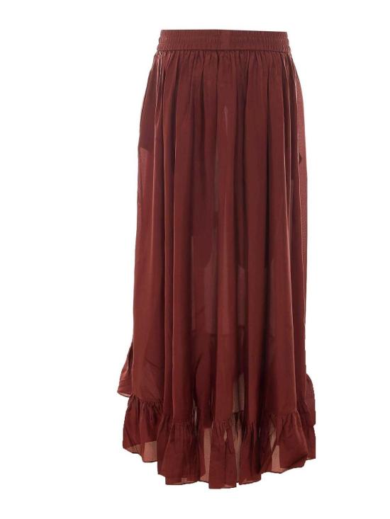 26FW 짐머만 롱 스커트 8440SSS261MER Red - ZIMMERMANN