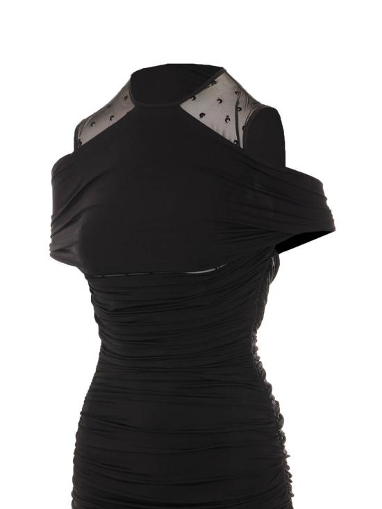 26SS 마린세르 롱 원피스 WDR437ACJER0022BK99 Black - MARINE SERRE